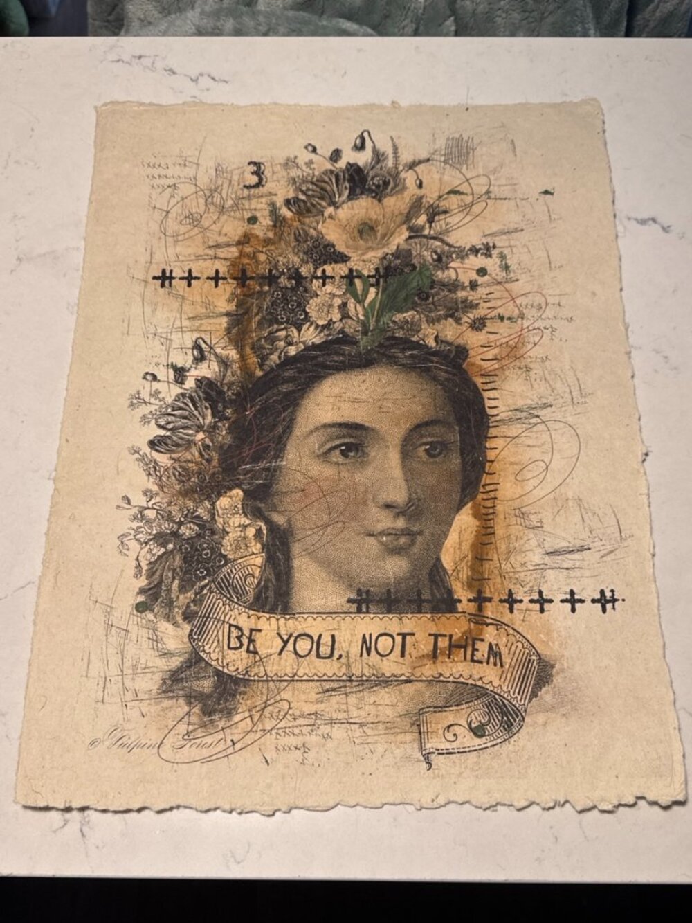 In the Land of Elsewhere Be You Not Them 12x16 Art Print